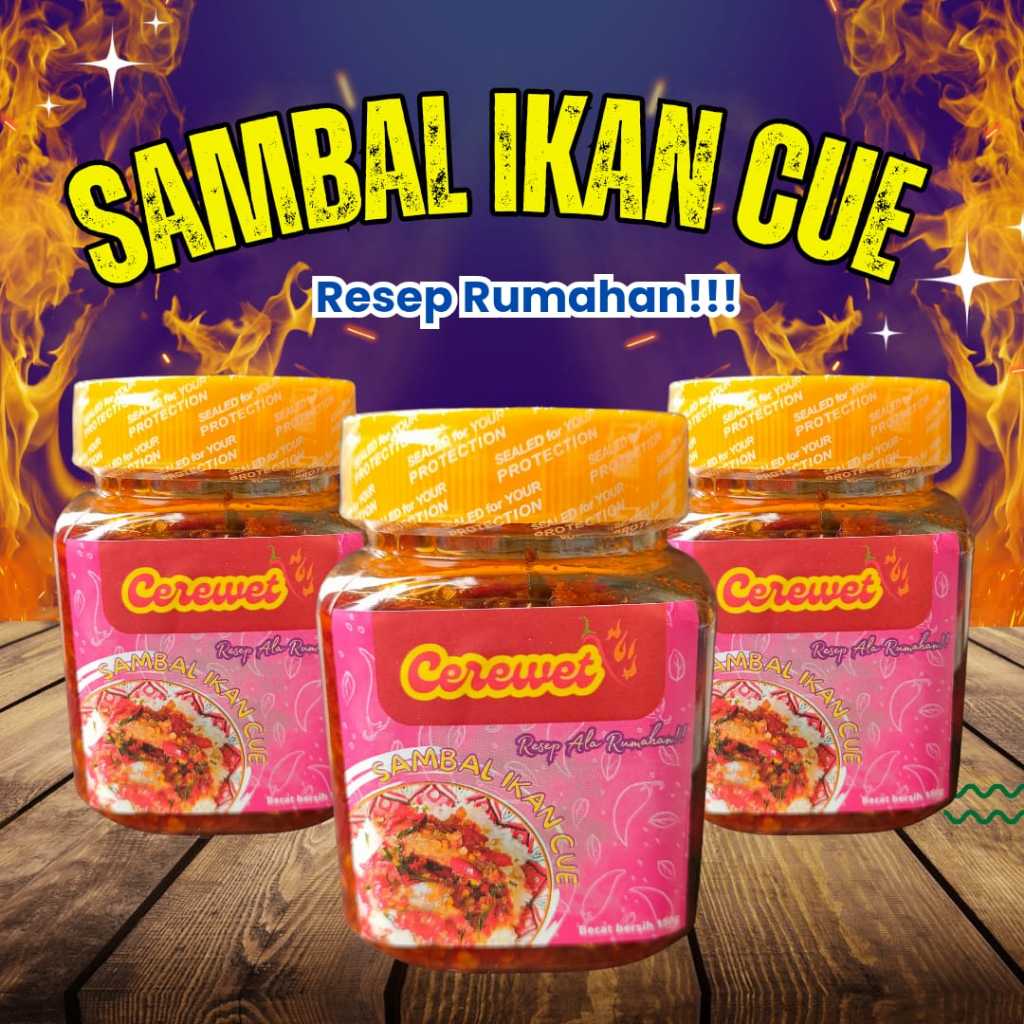 

SAMBAL IKAN CUE BY CEREWET - RESEP RUMAHAN/RASA AUTENTIK/JUARA PEDASNYAAA
