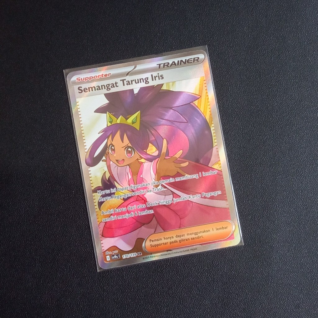Semangat Tarung Iris SR sv9s Ikatan Takdir Pokemon TCG Indonesia