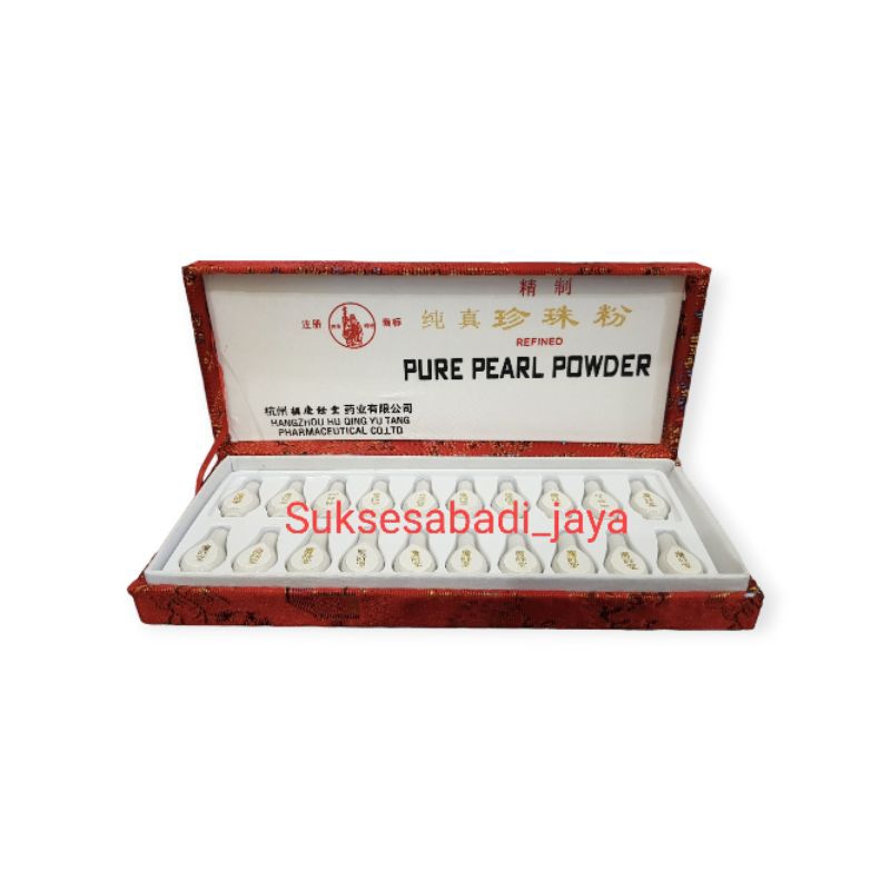 ORIGINAL ZHEN ZHU FEN PEARL POWDER /ZHEN ZU FEN BUBUK MUTIARA (MASKER WAJAH BUBUK MUTIARA)
