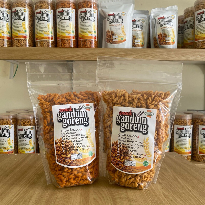 

Gandum goreng enak | Kemasan 500gr