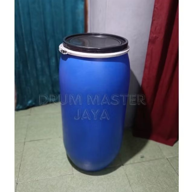 DRUM,TONG BIRU,DREM plastik bekas 150 liter