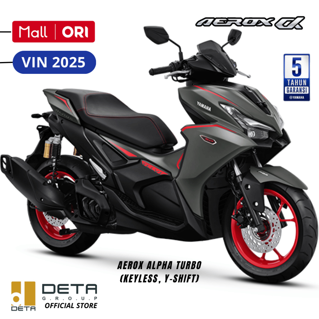 Sepeda Motor Yamaha Aerox Alpha Turbo