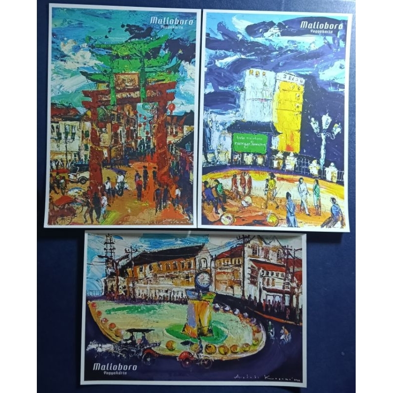 

Kartu Pos Indonesia Set Lengkap Malioboro Yogyakarta 3pcs