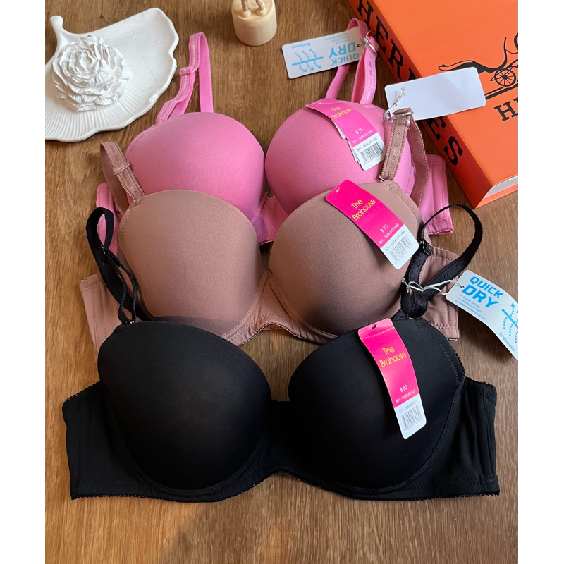 THE BRAHOUSE BRA BERKAWAT BUSA TIPIS SIZE 32B B70 34B B75 36B B80