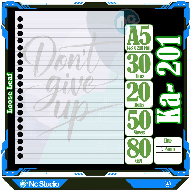 

Kertas Binder A5 Loose Leaf Polos putih Kata motipasi semangat sukses diri positif positip y Karakter Cute Anime Lucu Love Pink Cewe Isi 50 Lembar Vol 2