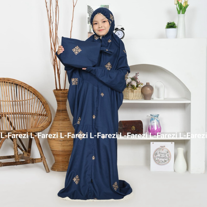 Mukena Anak/Sd Remaja Terusan Bordir Songket