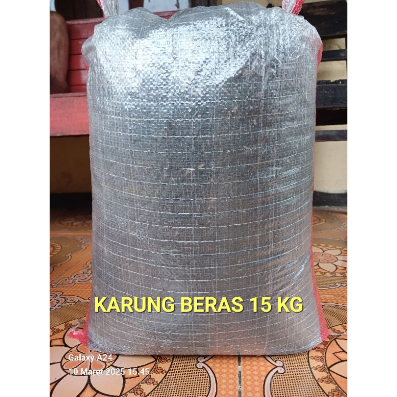SEKAM BAKAR KEMASAN KARUNG BERAS 15 KG