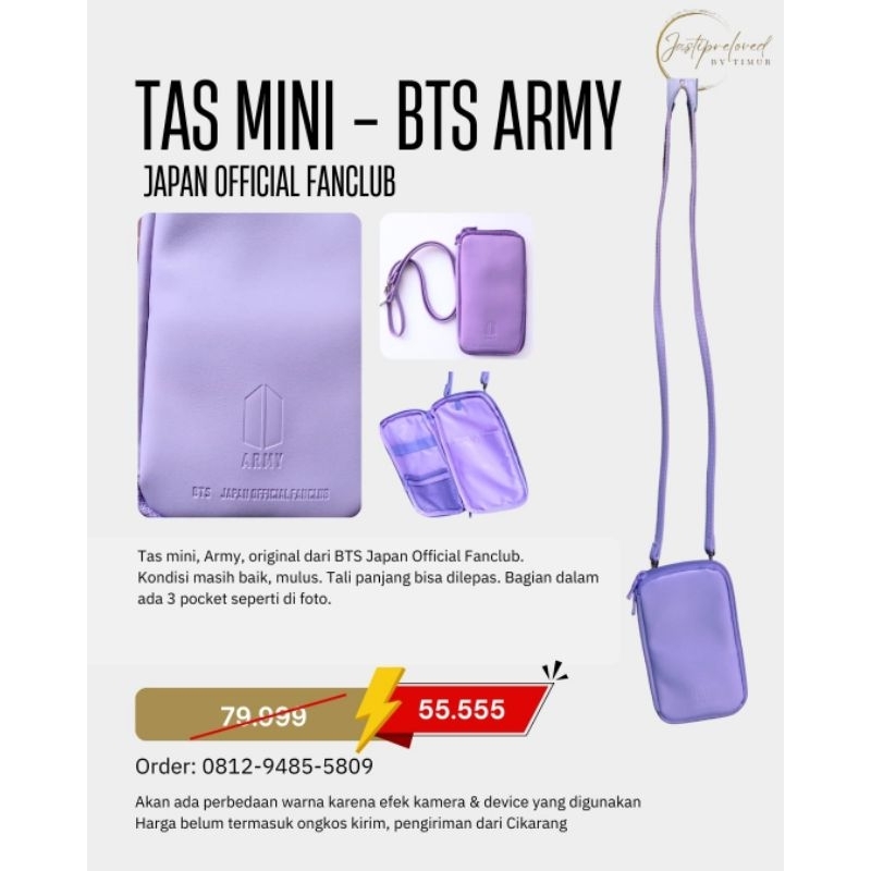 TAS MINI - BTS ARMY (JAPAN OFFICIAL FANCLUB)