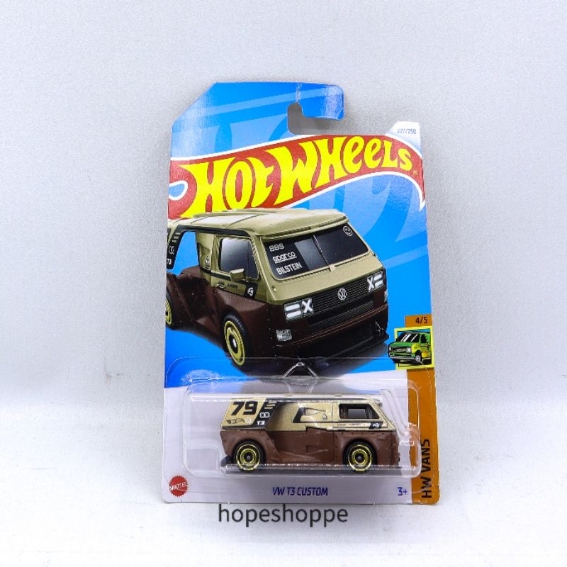 Hot Wheels VW T3 Custom Diecast Mobil Original Mattel