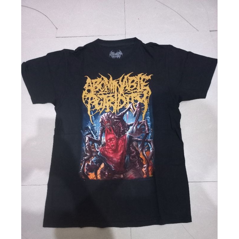 tshirt abominable putridity -  skin removal