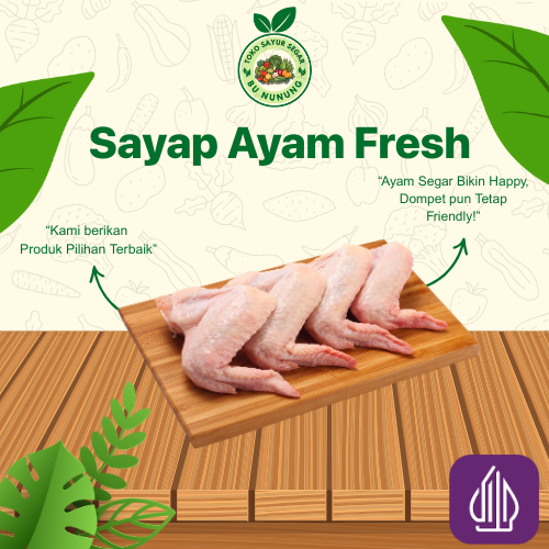 

SAYAP AYAM SEGAR Kirim Instan/Sameday