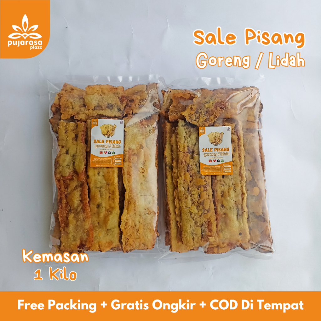 

CEMILAN SALE PISANG GORENG LIDAH MANIS GURIH 1 KG ORIGINAL