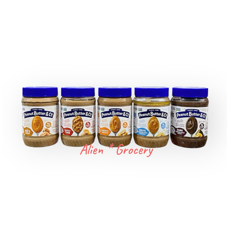 

PEANUT BUTTER & CO Spread Crunch Smooth Dark White Chocolate The Bee Knees 454gr