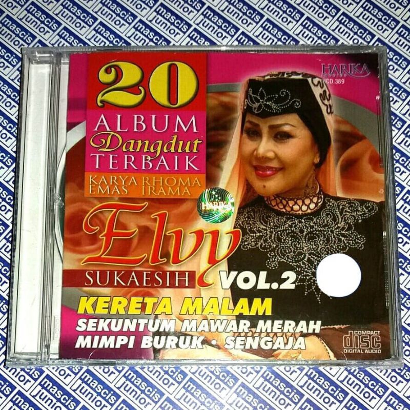 CD Elvy Sukaesih - 20 Album Dangdut Terbaik Karya Rhoma Irama Vol. 2