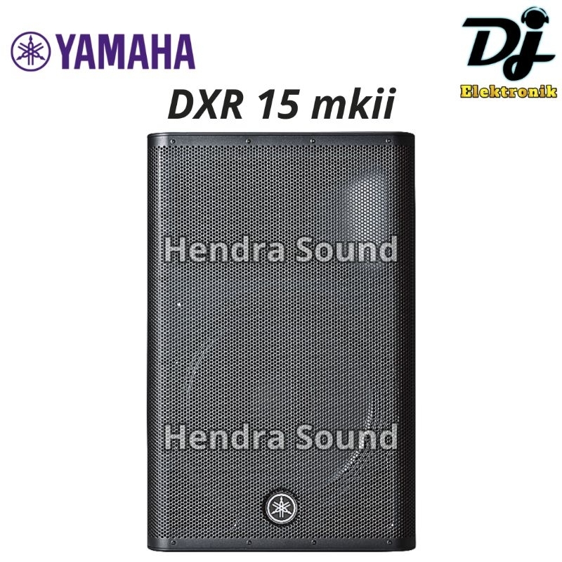 YAMAHA ● DXR 15 MK ii / DXR15 Mkii - Speaker Aktif (15 inch)