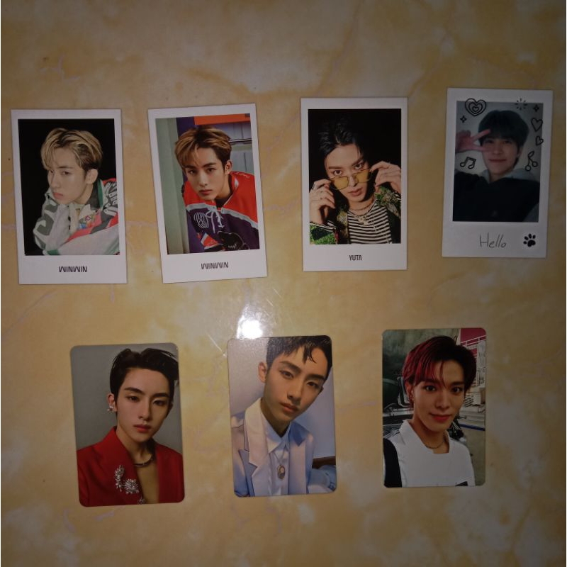 TAKE ALL ONLY PHOTOCARD & POLAROID WINWIN YUTA HENDERY | NCT 127 | WAYV | RESONANCE ARRIVAL VER | PA
