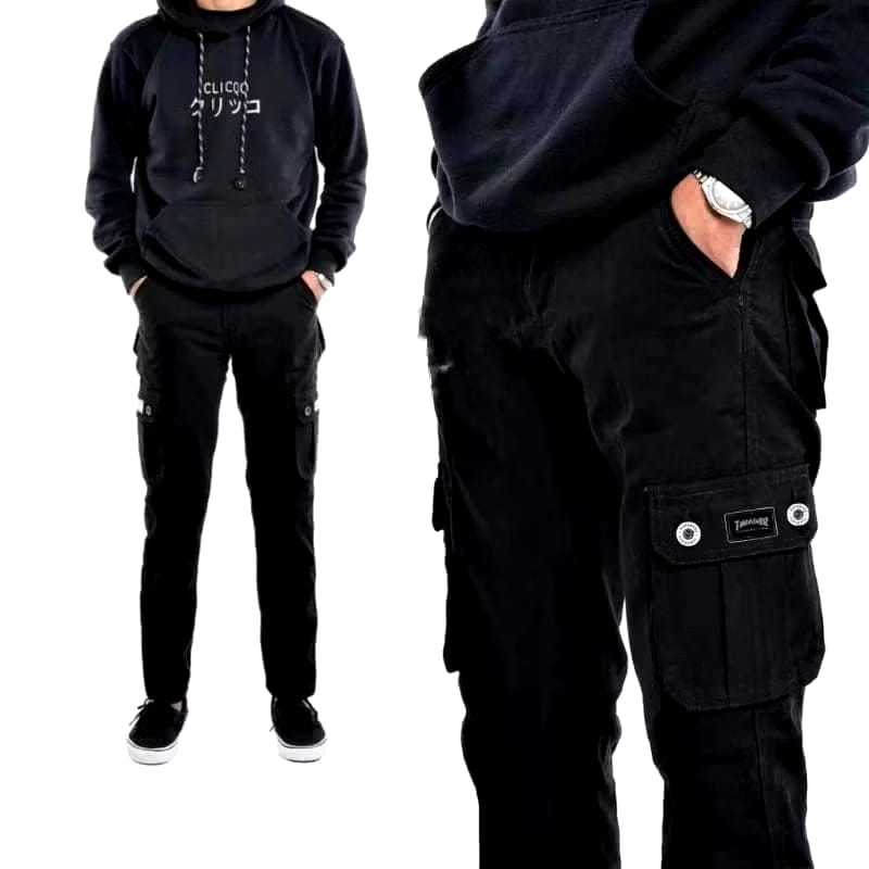 exclusive cargo pants pria celana panjang cargo pria thrasher original premium bahanamericandrill