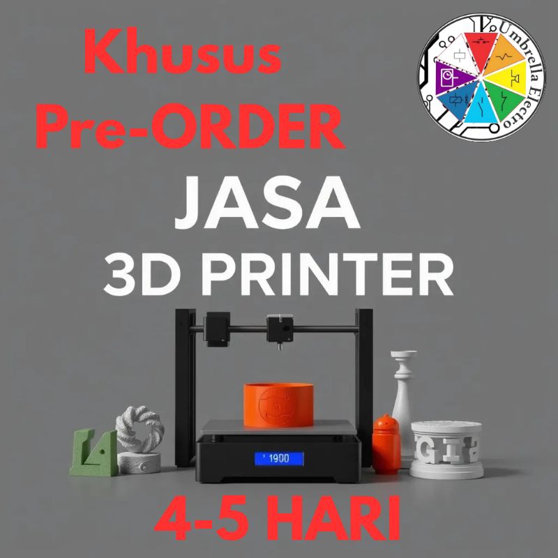 Jasa Cetak 3D Printer (PREORDER) Print Partai Besar Bambu Lab A1 mini 3D Print Malang