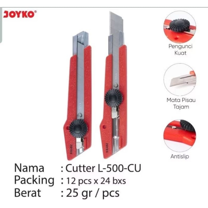

Pisau cutter kenko Besar L-500 Berkualitas original(satuan)