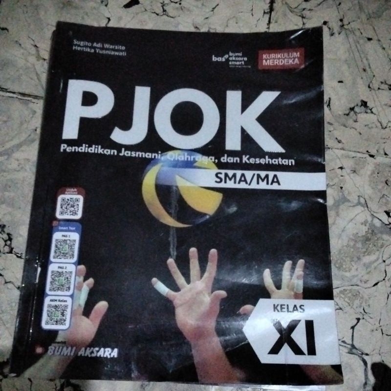 Buku PJOK 2 SMA kurikulum merdeka