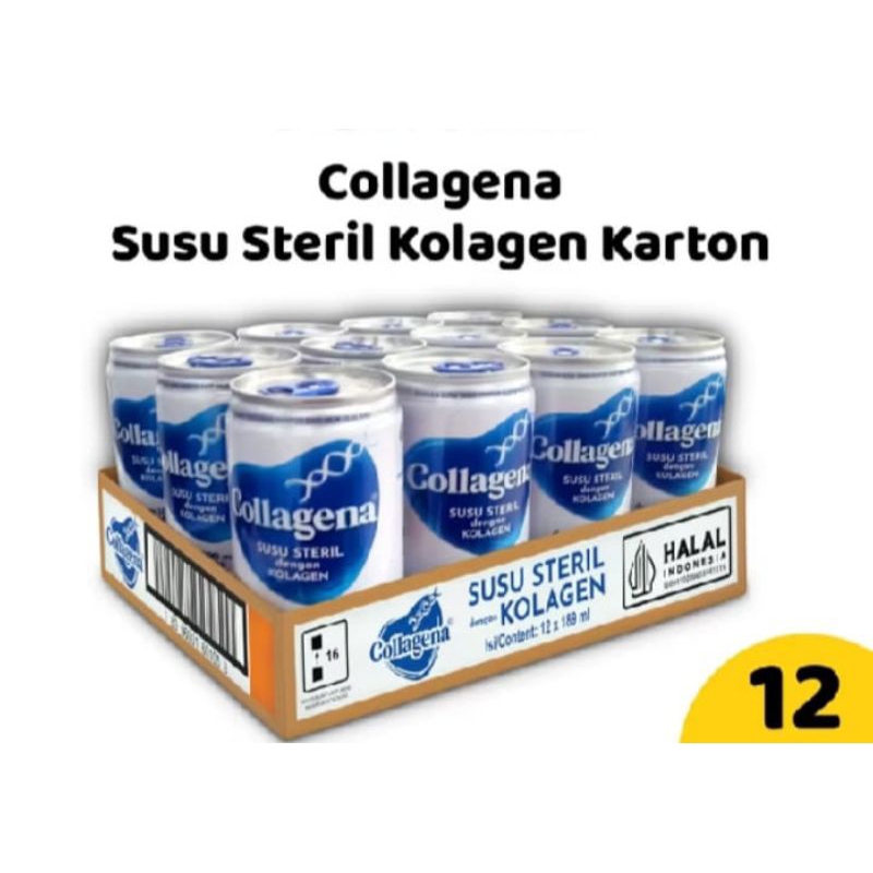 

Collagena Susu Steril Kolagen 1 pak isi 12 pcs