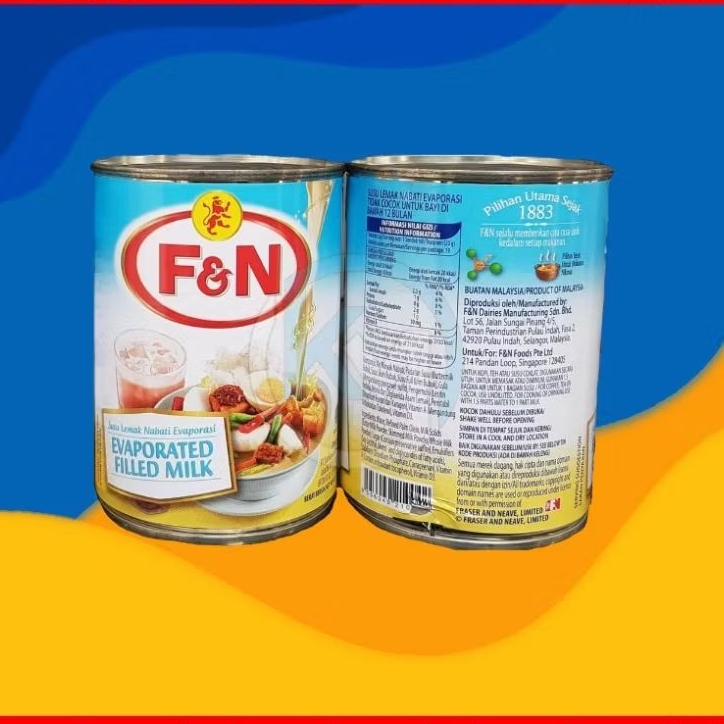 

IO SUSU EVORATED MILK SUSU F&N SUSU EVAPORASI
