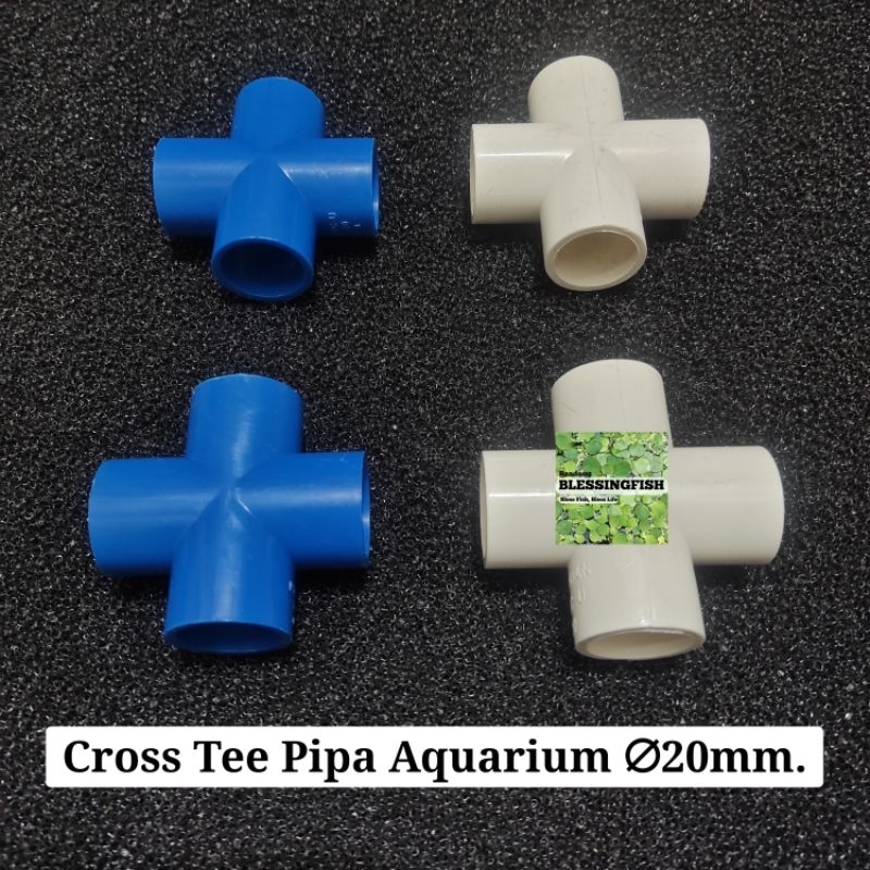 Sambungan 4 Cabang Pipa 20mm Fitting 4 Cabang Pipa 20mm Cross Tee 4 way Pipa 20mm Sambungan Pipa 20m