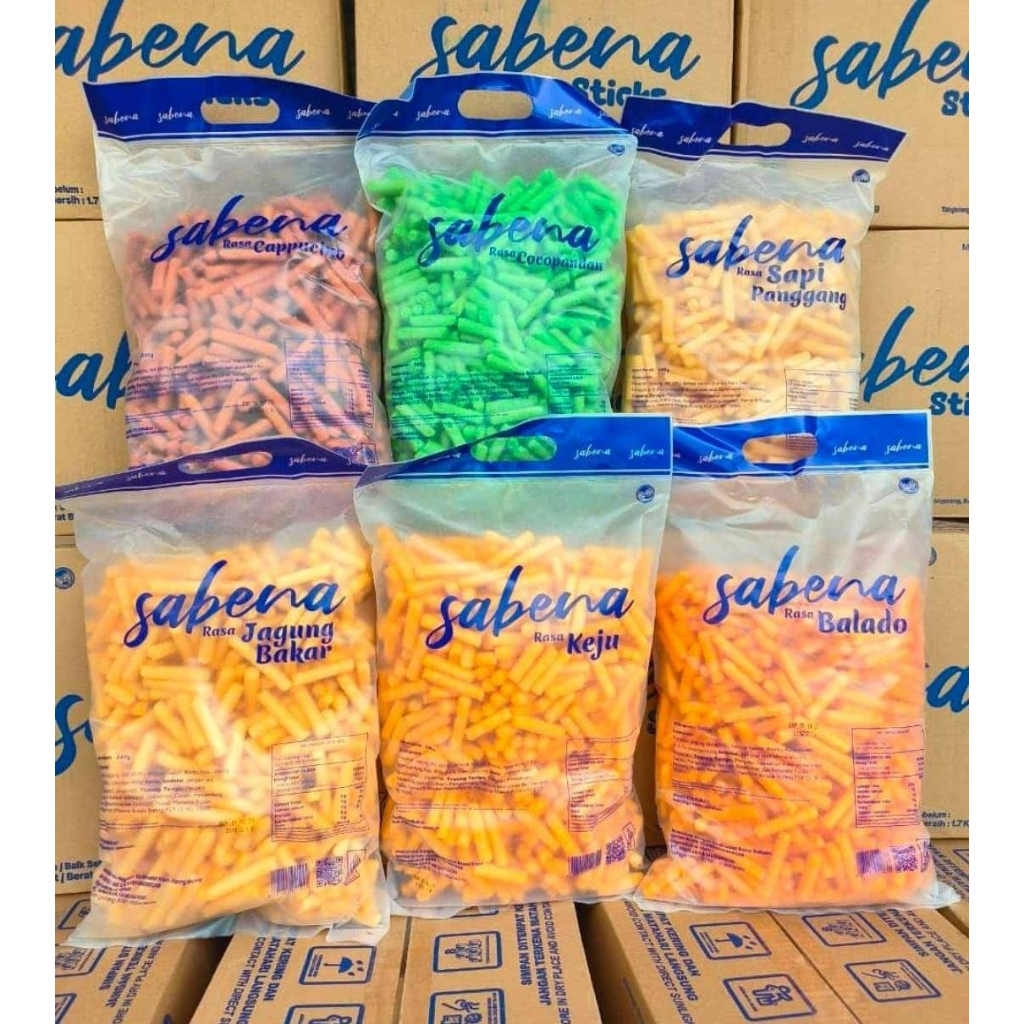 

Stik sabena 340 gr aneka rasa balado capucino keju