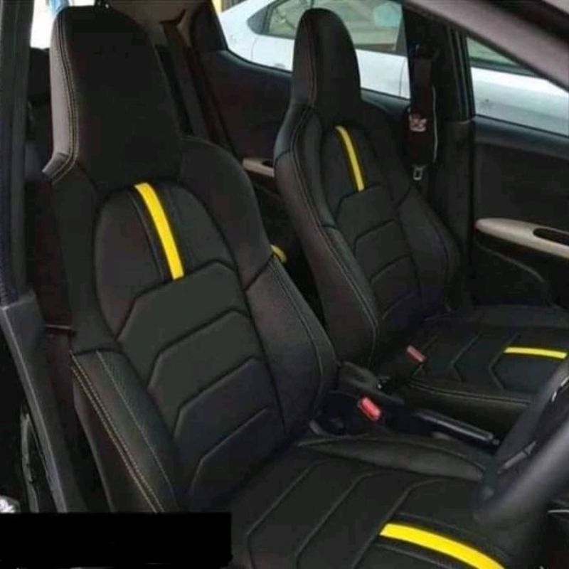 Sarung Jok Mobil Brio Satya/Rs 2018- 2024 Full Set Jok