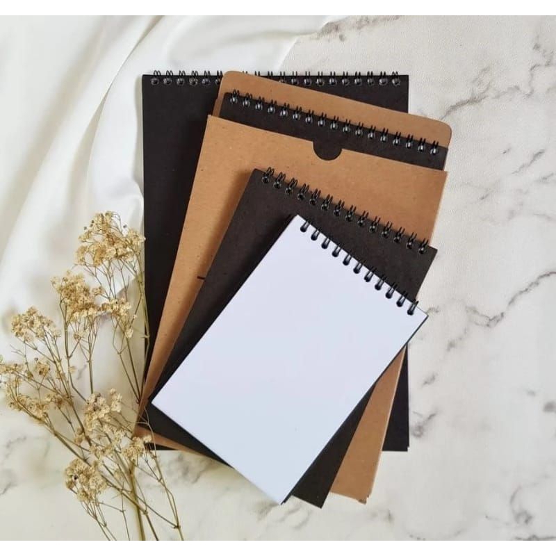 

C Watercolor paper kertas cat air Sketchbook ring spiral 250gsm A5, A6, B5