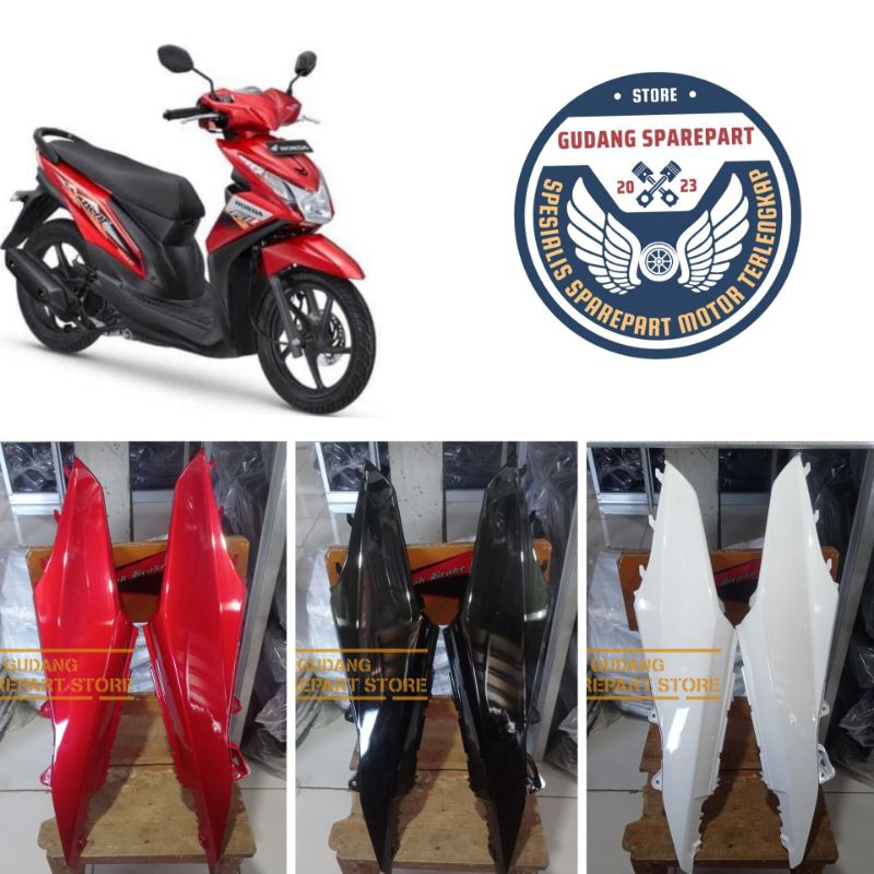 Cover bodi honda beat fi 2013-2015, Bodi samping beat fi, Bodi kanan kiri beat fi 2013-2014
