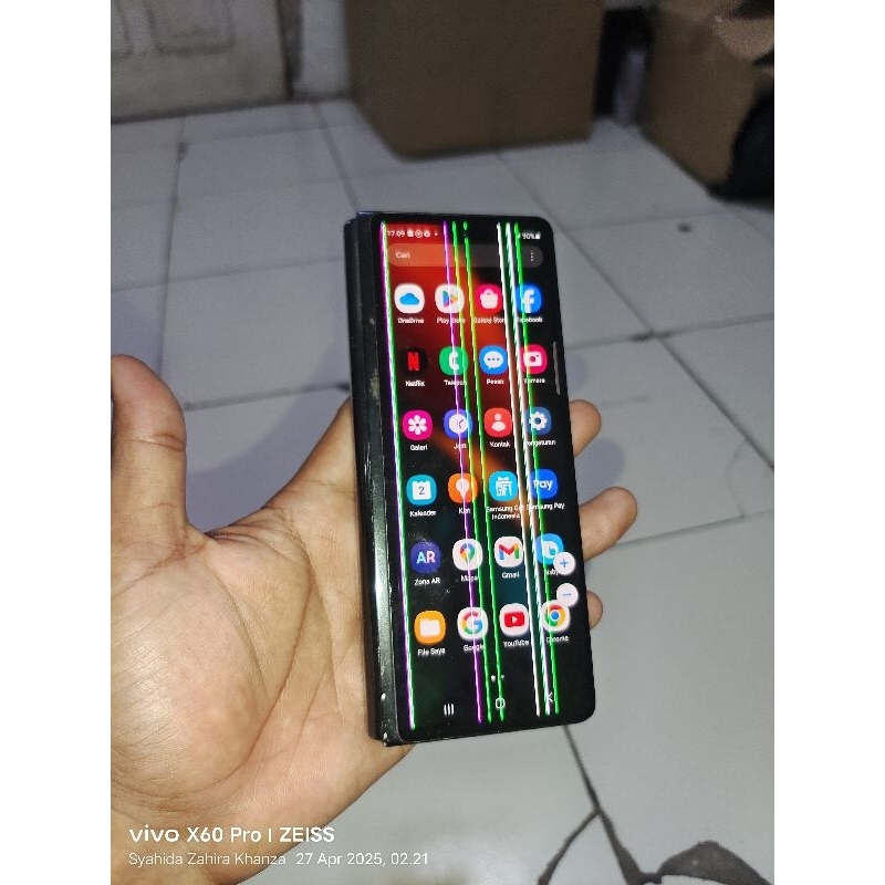 Samsung Galaxy Z fold 2 Ram 12gb Second TERMURAH