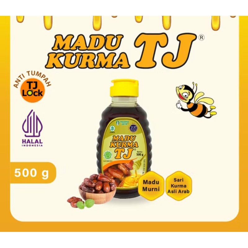 

Madu Kurma TJ 500 Gram Madu Murni Tresno Joyo Untuk Kesehatan Tubuh