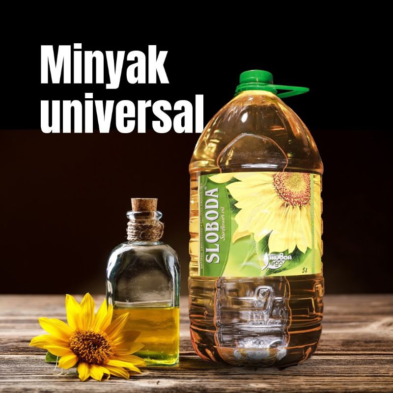 

5LT Sunflower Oil SLOBODA (Minyak Bunga Matahari) Non Kolesterol, minyak sehat, untuk memasak