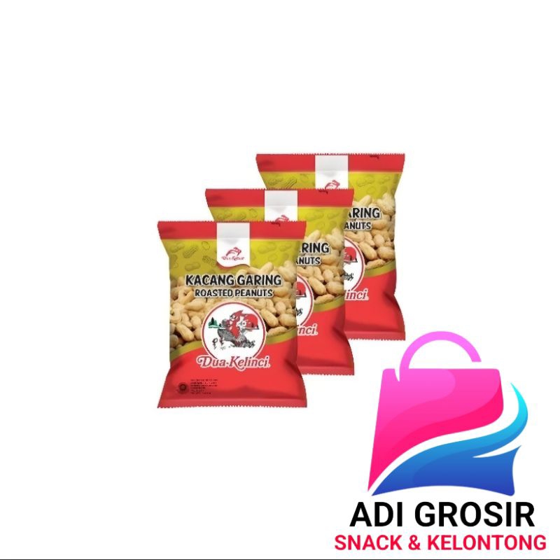 

KACANG DUA KELINCI Garing 1 Renceng Isi 10 pcs x 30 gr