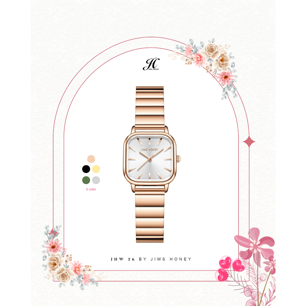 JHW 26 JAM TANGAN FREE BOX JIMSHONEY BANJARBARU ( BISA COD )
