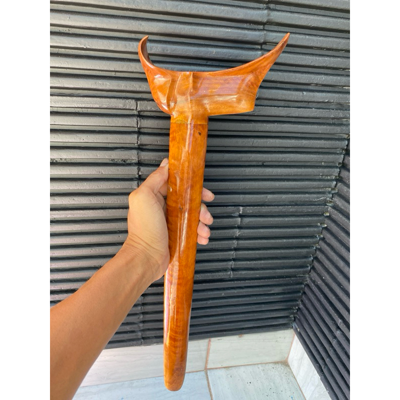 warangka ladrang capu panjang 43cm kayu pelesium pinising lawasan