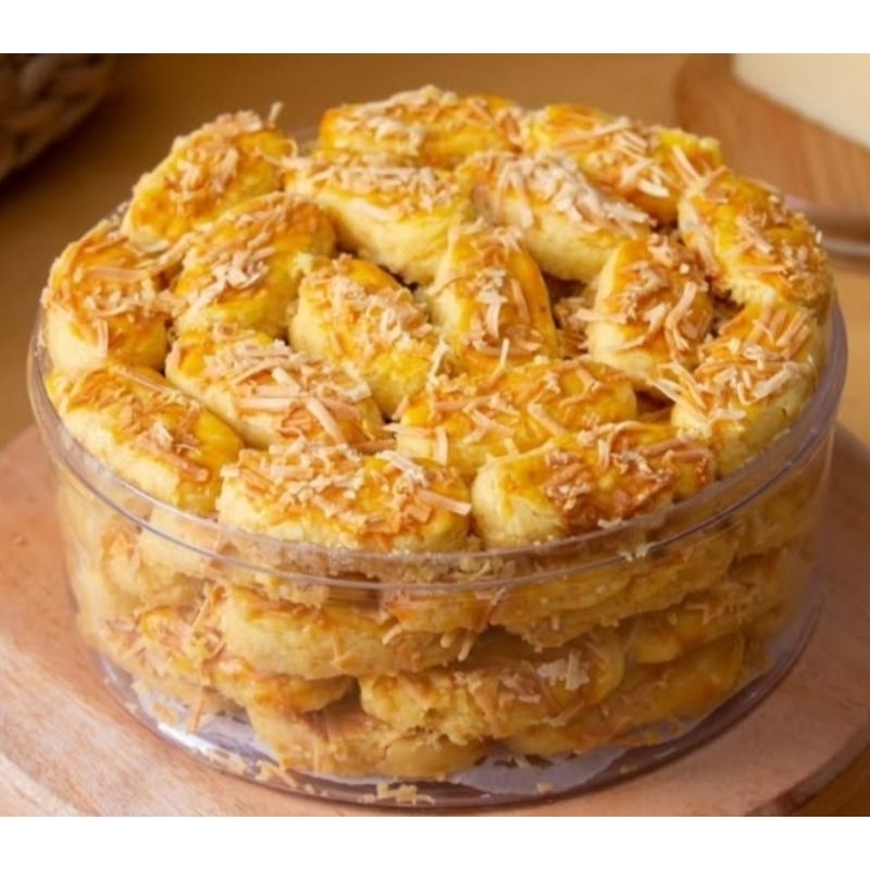 

Kastengel kuekering kuelebaran homemade kemasan toples 250-500