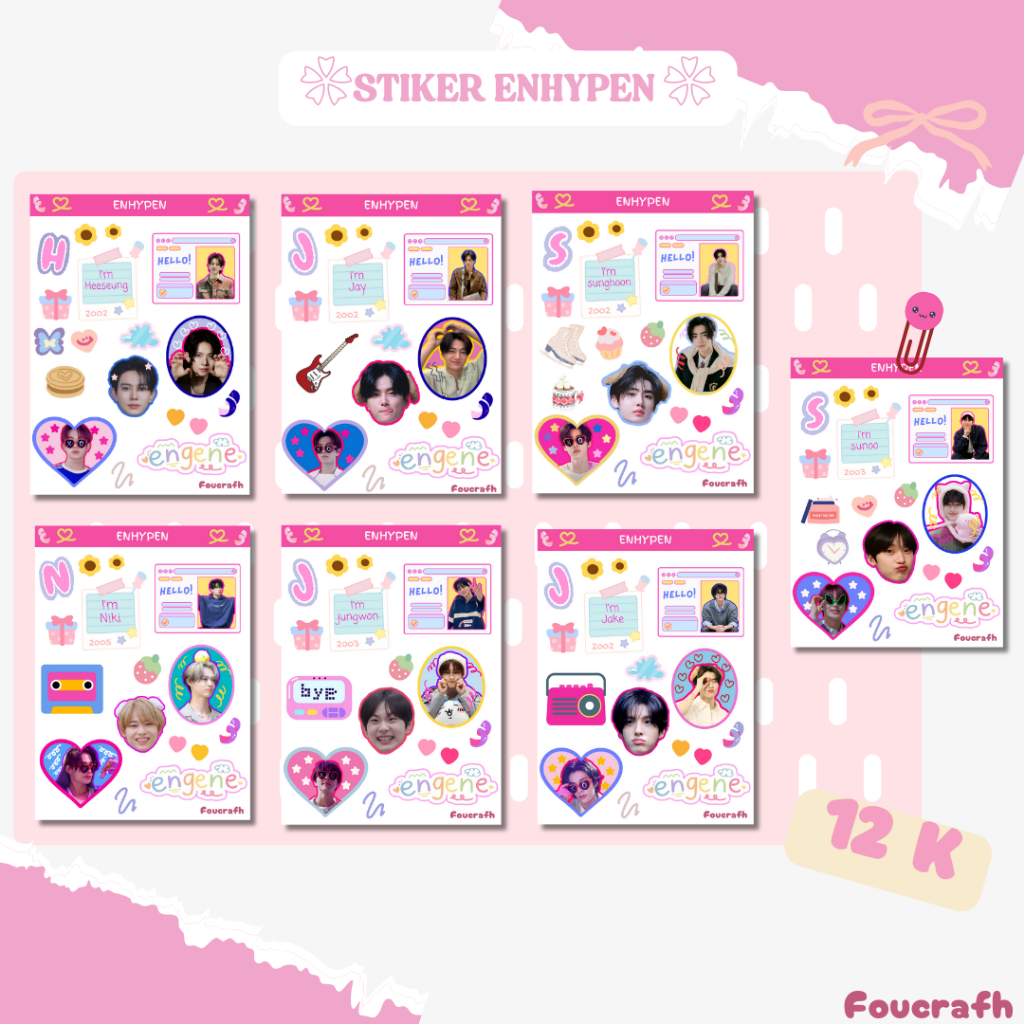 

STIKER PACK ENPN VERSION : PINKEU