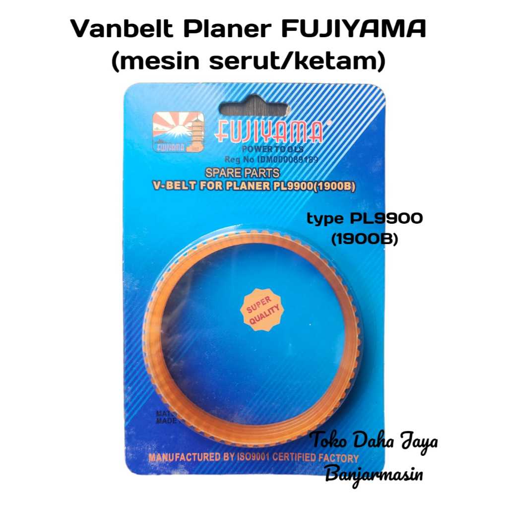 Vanbelt Planer Fujiyama untuk mesin serut/ ketam