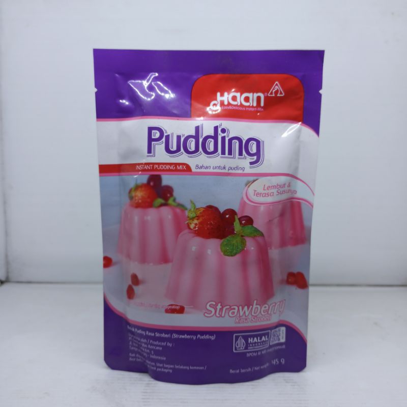 

Haan pudding strawberry 145 gr