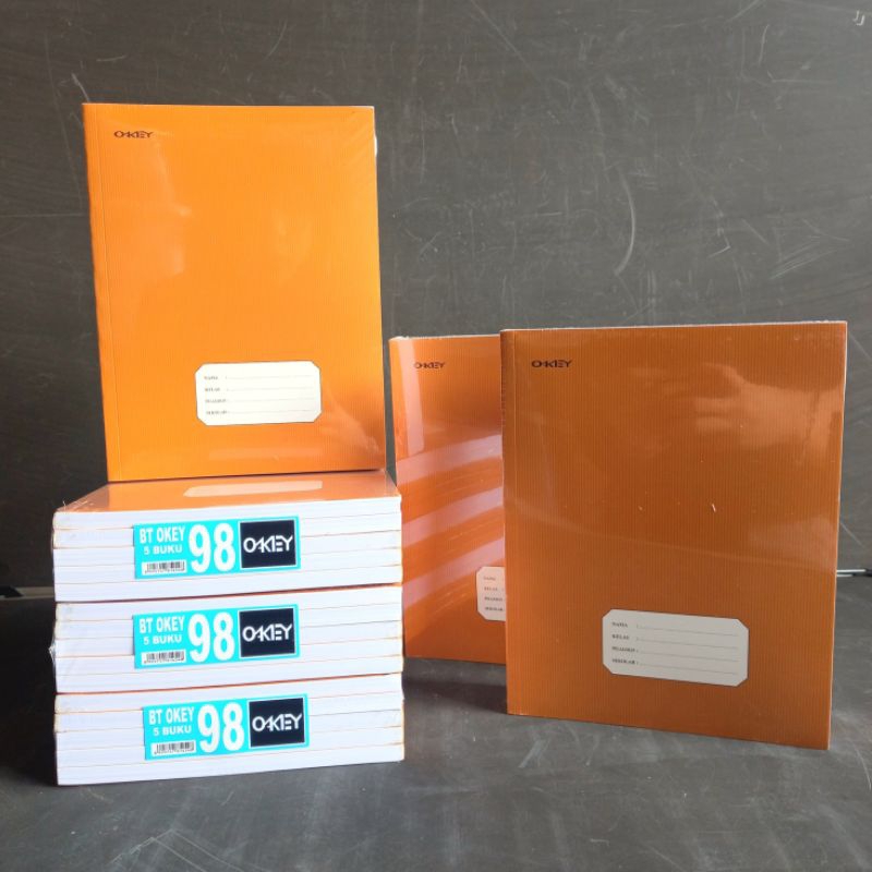 

Buku Tulis Okey 98 Lembar Kraft ( Pak 5 Buku ) [ Original ] Produk By Kiky
