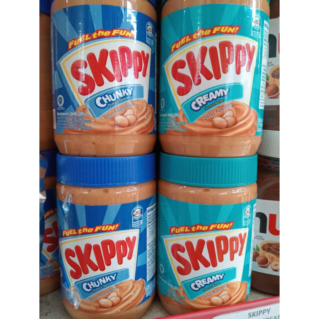 

Skippy crunky & creamy 500gr// selai kacang