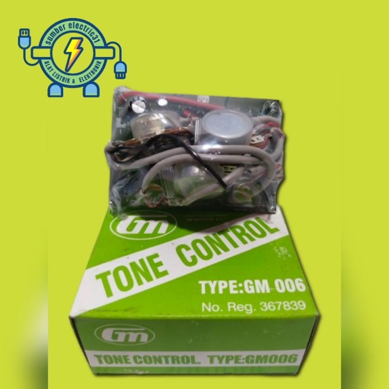 KIT TONE CONTROL MONO GM 006