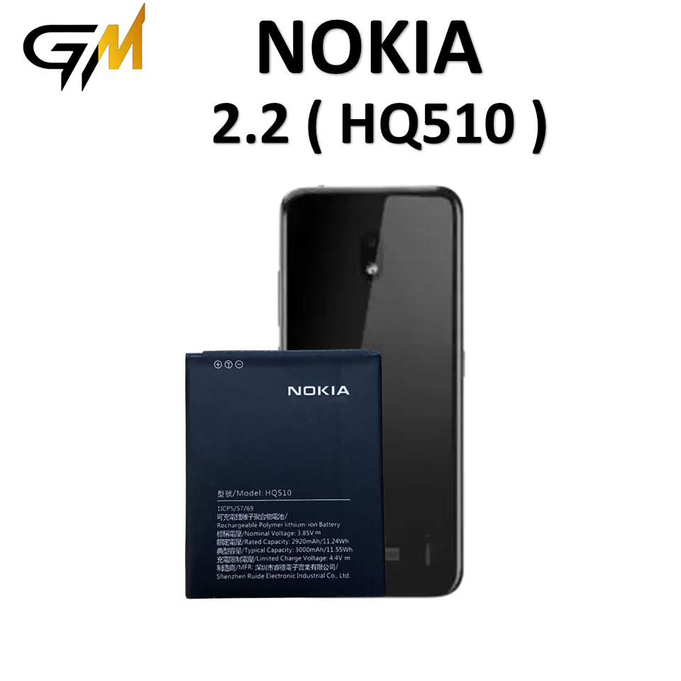 BATERAI NOKIA HQ510 Nokia 2.2 Batre Batrai Baterai ORIGINAL 100%