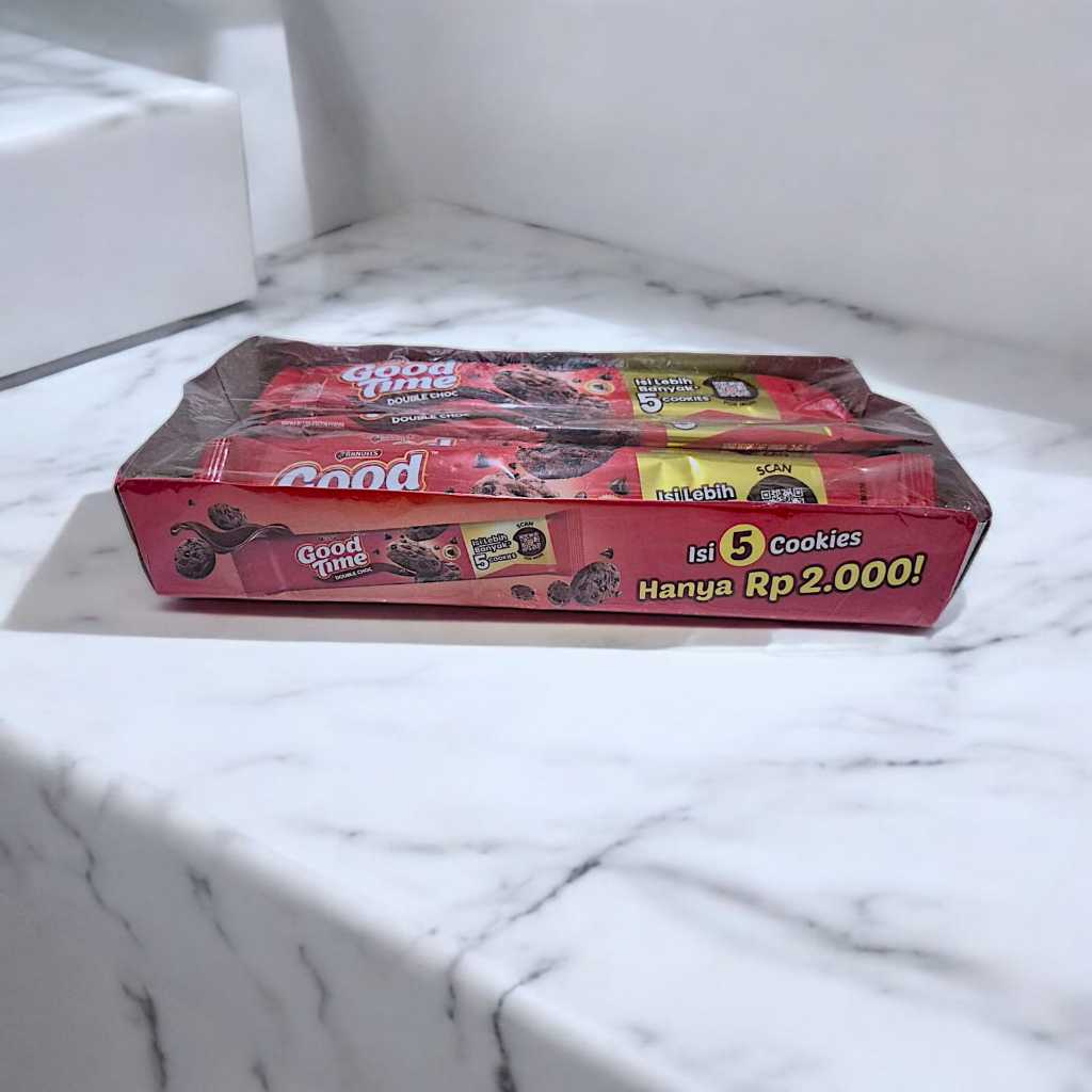 

-MTZ- Snack Good Time Double Choc Satu Pack [12sachet x 5 cookies @26.5g]