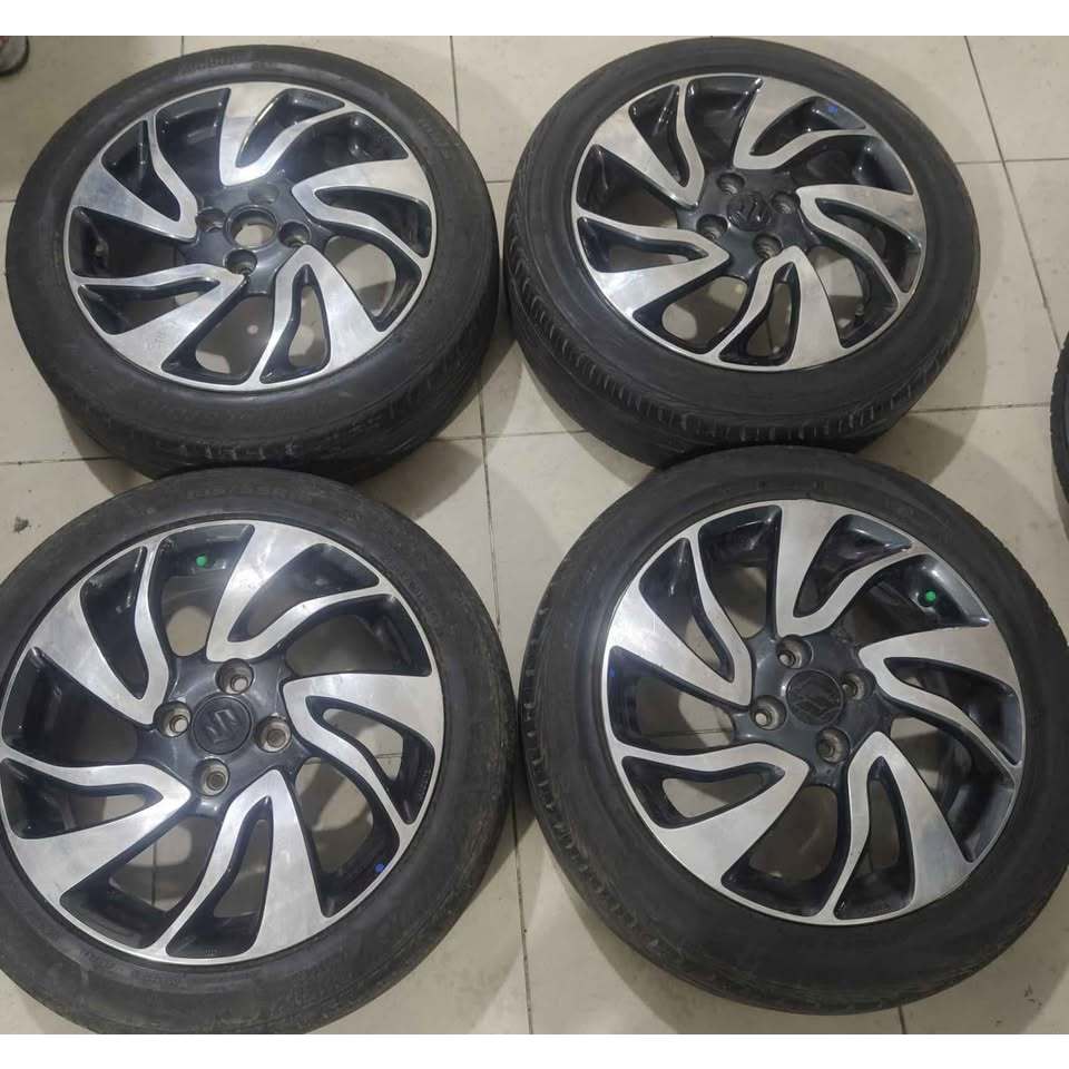 Velg Second New BALENO Ring 16 Pcd 4x100 + Ban 185/55 R16