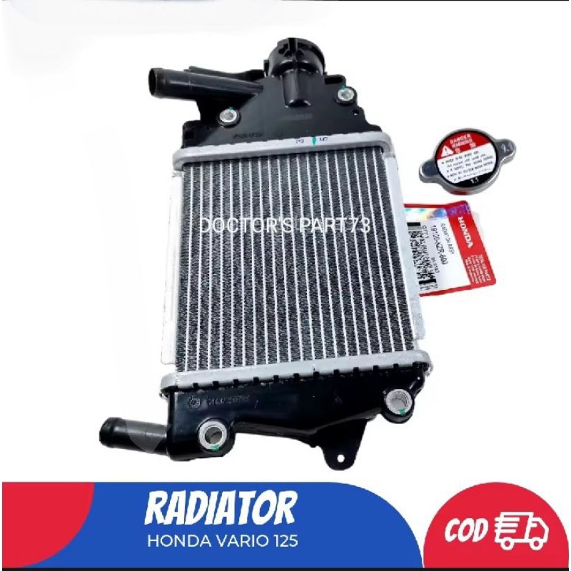 RADIATOR HONDA VARIO KZR KUALITAS ORIGINAL RADIATOR VARIO 125 FI 125 LED VARIO 125 CBS VARIO 150 LED