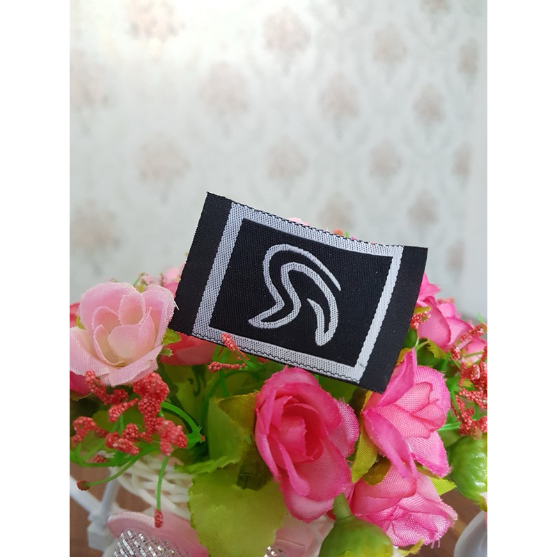 

Label woven damask 100 lusin (1200 pcs)