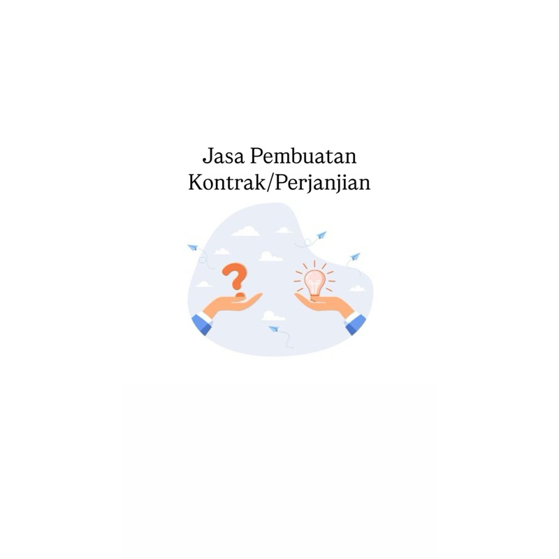 

Jasa Pembuatan Kontrak